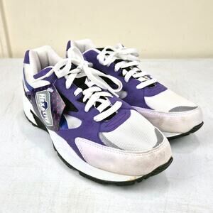 Vintage Reebok Ventilator Sneakers Size Mens 10 Purple White NWT Deadstock 1990